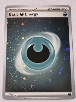Pokemon TCG Basic Darkness Energy Cosmos Holo Scarlet & Violet NM - Image 1