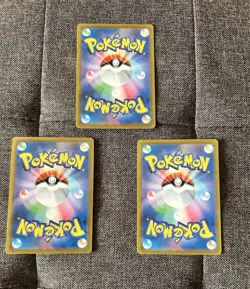 Japanese Pokemon GO Promo 287/289/290 S-P Bulbasaur Charmander Squirtle NM - Image 5