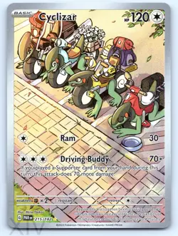 Cyclizar 215/182 Pokemon Paradox Rift Illustration Rare - Image 1