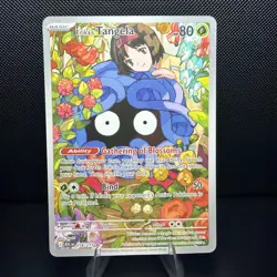 Pokemon TCG Erika’s Tangela 218/217 Ascended Heroes Illustration Rare - Image 1
