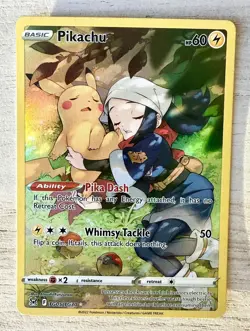 Pikachu #TG05/TG30 - 2022 Pokemon Lost Origin - Holo - Rare - Full Art - Image 1