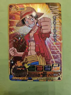 MP Luffy Strawhats Ic-PJ02 Promo Foil One Piece OnePy Berry Match Bandai Tcg Ccg - Image 1