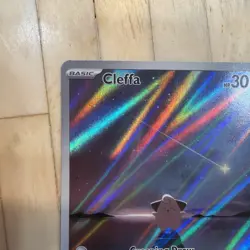 Pokemon Card TCG - Cleffa 202/197 Illustration Rare Obsidian Flames Near Mint - Image 2