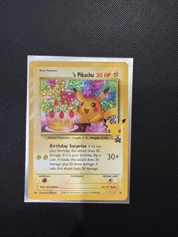 Pokemon TCG Birthday Pikachu Celebrations Classic Collection Promo Card #24 - Image 1