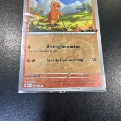 Pokemon TCG Charmander 004/165 EB Games Stamped Promo SEALED - Pokemon 151 - Image 4