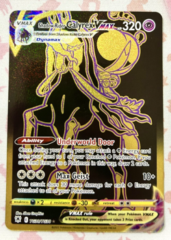 Pokemon Cards Shadow Rider Calyrex VMAX TG30/TG30 Astral Radiance TG NM - Image 1