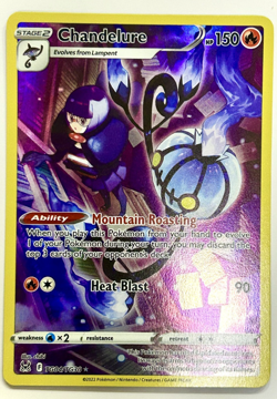 Pokemon TCG Chandelure Lost Origin Trainer Gallery TG04/TG30 Holo Ultra Rare - Image 1
