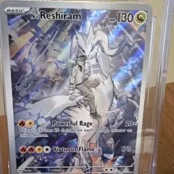 2025 Pokemon Journey Together N's Reshiram 167/159 Illustration Rare CGC 9 - Image 3