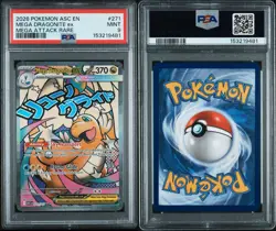 Mega Dragonite Ex 271/217 Psa 9 Mega Attack Rare Pokemon TCG - Image 1