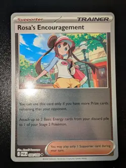 Rosa's Encouragement 084/088 Uncommon Perfect Order Pokemon Reverse Holo NM - Image 1