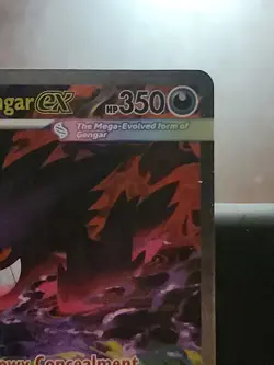 Pokemon TCG Mega Gengar EX ASC 284/217 SIR Mega Evolution Ascended Heroes - Image 2