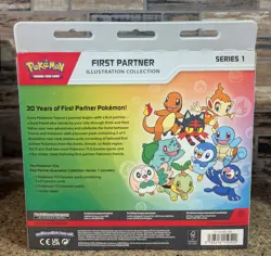 Pokemon TCG First Partner Illustration Collection Series 1 Promo Booster Box - Image 2