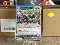 Umbreon Ex Stamped Pokemon Prismatic Evolutions Promo Surprise Box 60/131 Sealed - Image 1