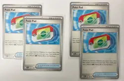 4 Pokemon Pokepad Trainer 81/88 Perfect Order 198/217 Ascended Heroes Poke Pad - Image 1