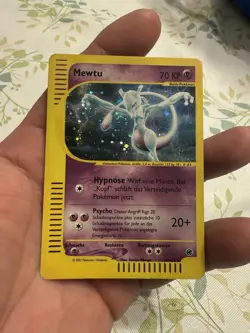 Mewtwo Expedition Holo Rare E-Reader Pokemon Swirl (German) - Image 1