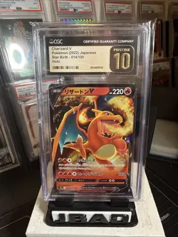 Pokemon TCG Charizard V 2022 Japanese Star Birth 014/100 CGC Pristine 10 - Image 4