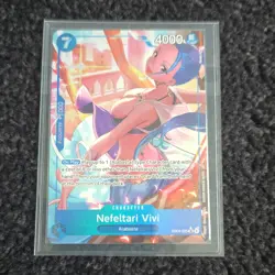 Bandai One Piece Card Game Nefeltari Vivi EB04-025 4000 Power Cost 7 - Image 1