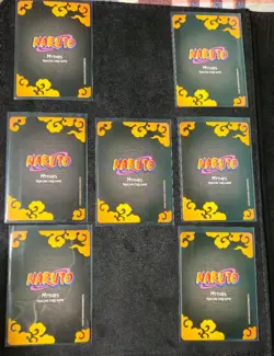 Naruto Mythos TCG First Edition - Secret Rare and Alt Art Bundle 7 Card Bundle - Image 2