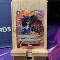 P-105 Sabo SP Adventure on Kami's Island One Piece TCG English Card - Image 2