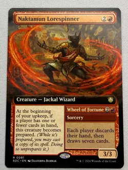 Naktamun Lorespinner (Extended Art) Commander: Secrets of Strixhaven Regular - Image 1