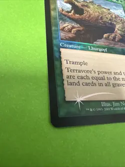 FOIL TERRAVORE NM UNPLAYED ODYSSEY MTG MAGIC THE GATHERING (M6) - Image 2