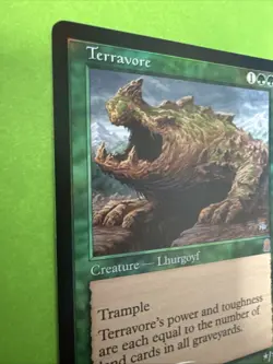 FOIL TERRAVORE NM UNPLAYED ODYSSEY MTG MAGIC THE GATHERING (M6) - Image 4