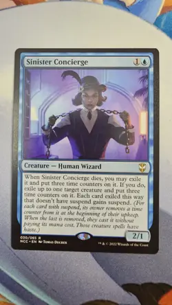 Sinister Concierge Commander: Streets of New Capenna Regular #30 - Image 1