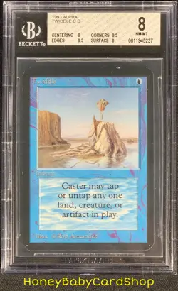 MTG Limited Edition Alpha 1993 Twiddle BGS 8.0Q++ NM/MT Old School 93/94 - Image 1