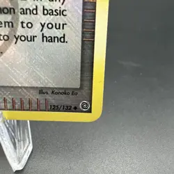 Roseanne's Research Pokemon League Promo 125/132 - Crosshatch Holo TCG Pokeball - Image 4