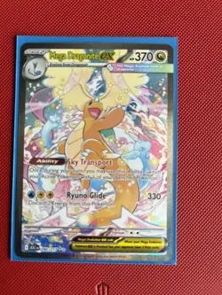 Pokemon TCG Mega Dragonite EX 290/217 SIR Full Art Gold Secret Rare Near Mint NM - Image 2