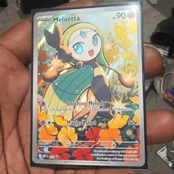 Meloetta 026 Me: Mega Evolution Promo Illustration Rare Holo 90 HP Pokemon TCG … - Image 3