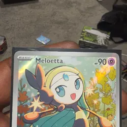 Meloetta 026 Me: Mega Evolution Promo Illustration Rare Holo 90 HP Pokemon TCG … - Image 5