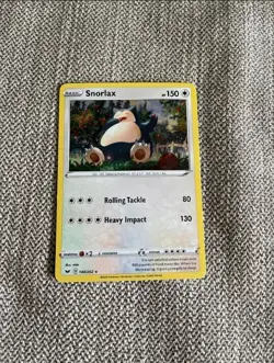 DCC: 2020 Pokemon Snorlax #140/202 Sword & Shield Cosmos Holo Rare Promo NM - Image 1