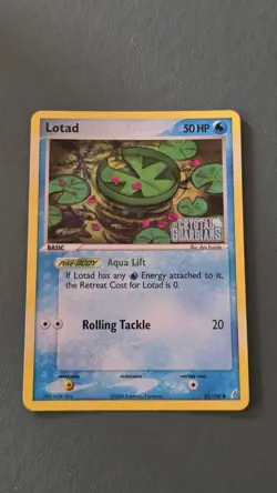 Lotad 55/100 Reverse Holo Pokemon Crystal Guardians - Image 1