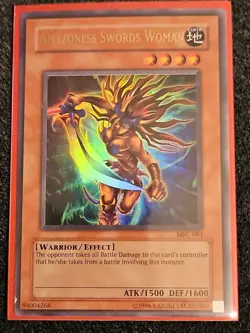 Amazoness Swords Woman MFC-061 Ultra Rare Yu-Gi-Oh Unlimited TCG - LP - Image 1