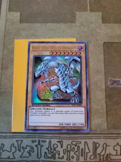 YUGIOH BLUE-EYES WHITE DRAGON STP1-EN004 ULTRA UNLIMITED ED NM SPEED DUEL VER. 4 - Image 2
