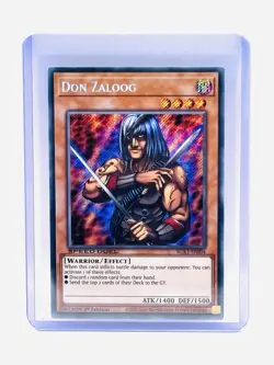 YUGIOH DON ZALOOG SGX1-EN104 SECRET 1ST ED NM SPEED DUEL - Image 1