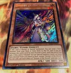 Yu-Gi-Oh TCG Diviner of the Herald RA05-EN074 Rarity Collection 5 Secret Rare NM - Image 2