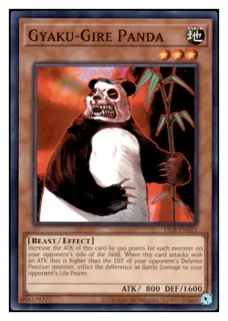 Yugioh! Gyaku-Gire Panda-DCR-EN021- Common -NM Unlimited - Image 1