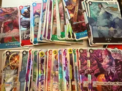 One Piece TCG Japanese Super Rare SR Lot of 65 - Image 1