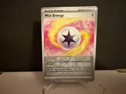 Mist Energy 161 2024 Pokemon Temporal Forces Reverse Holo U Card NM+ - Image 1