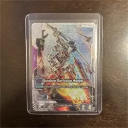 Gundam Barbatos Adept Unit Card Foil Gundam War TCG Mikazuki Augus English - Image 1
