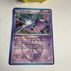 Pokemon Cards Crobat 55/135 Holo Plasma Storm Holo Rare NM - Image 2