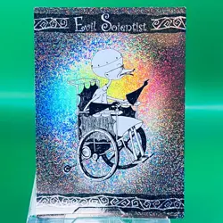 Evil Scientist 13 The Nightmare Before Christmas Tim Silver Holo Card TCG Amada - Image 2