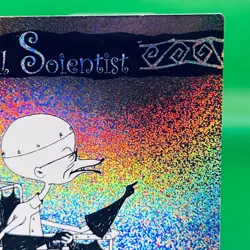 Evil Scientist 13 The Nightmare Before Christmas Tim Silver Holo Card TCG Amada - Image 3