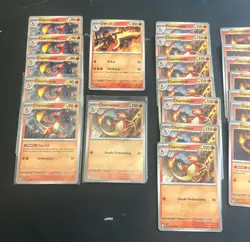 Pokemon TCG Charmander & Charmeleon Mixed Card Lot - Image 3