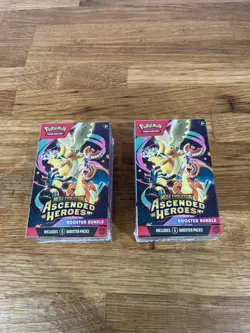 2x Pokemon TCG - Ascended Heroes - Booster Bundle (6 packs) - Brand New Sealed - Image 1