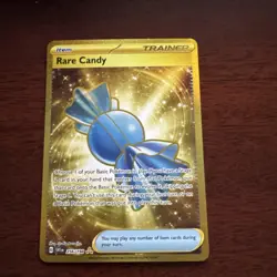 Rare Candy 256/198 Gold Secret Rare Pokemon Scarlet & Violet - Image 1