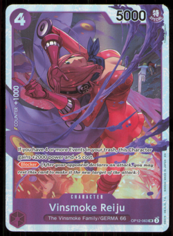 One Piece CCG - Vinsmoke Reiju - OP12-063 Premium Booster -The Best- Vol. 2 Foil - Image 1