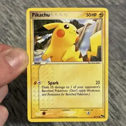 Pokemon Pikachu POP Series 4 013/017 Regular 50 HP Basic Card 2006 - Image 1